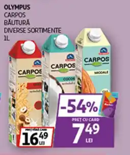 Auchan OLYMPUS Carpos băutura Ofertă