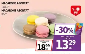 Auchan Macarons asortat Ofertă