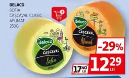 Auchan DELACO Sofia cascaval clasic afumat Ofertă