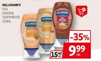 Auchan HELLMANN'S Sos Ofertă