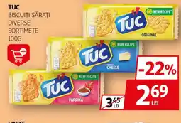 Auchan TUC Biscuiți sărați Ofertă