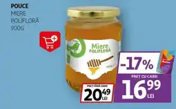 Auchan POUCE Miere polifloră Ofertă