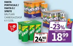 Auchan FANTA Portocale/ FANTA O/ SPRITE Ofertă