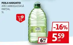 Auchan PERLA Harghitei apă carbogazoasă parţial Ofertă