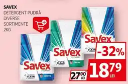 Auchan SAVEX Detergent pudră Ofertă