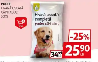 Auchan POUCE Hrană uscată câini adulţi Ofertă