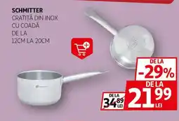 Auchan Schmitter cratiţă din inox cu coadă Ofertă