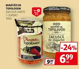 Auchan Bunătăți De Topoloveni zacuscă vinete/ ciuperci Ofertă