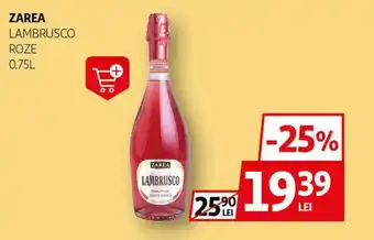 Auchan ZAREA Lambrusco roze Ofertă