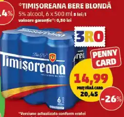 Penny TIMIŞOREANA Bere blondă Ofertă