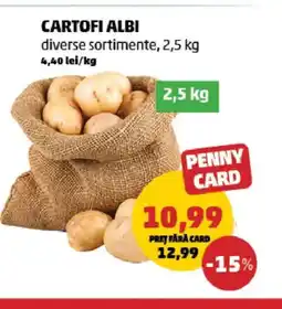 Penny Cartofi albi Ofertă