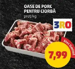 Penny Oase de porc pentru ciorbă Ofertă