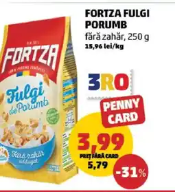 Penny Fortza Fulgi porumb Ofertă