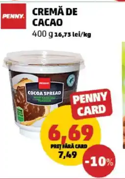 Penny Cremă de Cacao Ofertă