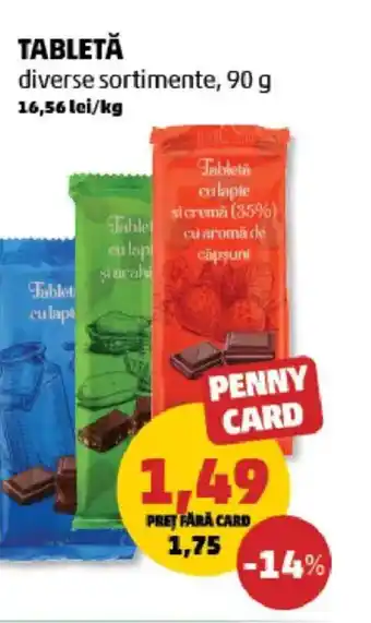 Penny Tabletă Ofertă