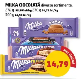 Penny Milka ciocolată Ofertă