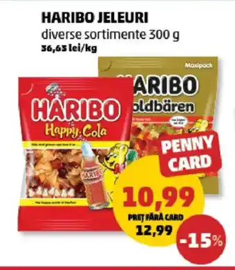 Penny HARIBO Jeleuri Ofertă