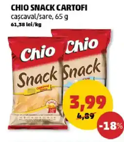 Penny CHIO snack cartofi Ofertă