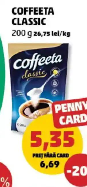 Penny Coffeeta classic Ofertă