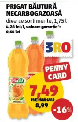 Penny PRIGAT Băutură necarbogazoasă Ofertă