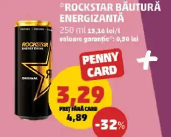 Penny ROCKSTAR Băutură energizantă Ofertă