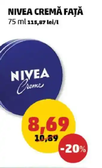 Penny NIVEA Cremă faţă Ofertă