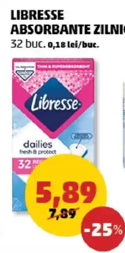 Penny LIBRESSE absorbante zilnice Ofertă