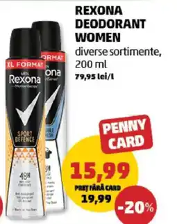 Penny REXONA Deodorant women Ofertă