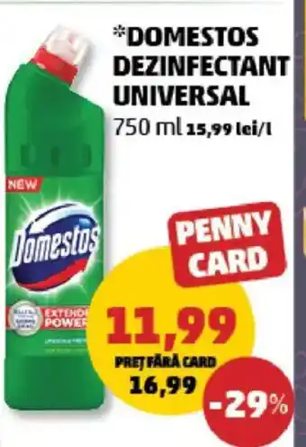 Penny DOMESTOS Dezinfectant universal Ofertă