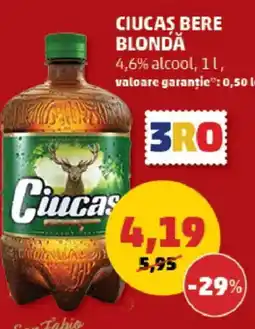 Penny CIUCAS Bere blondă Ofertă