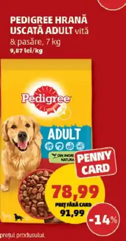 Penny PEDIGREE Hrană uscată adult Ofertă