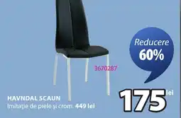 JYSK Havndal scaun Ofertă