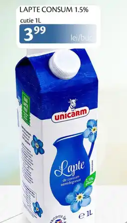 Unicarm Lapte consum 1.5% Ofertă