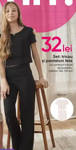 Pepco Set: tricou şi pantaloni fete Ofertă