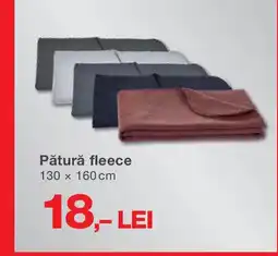 Pătură fleece