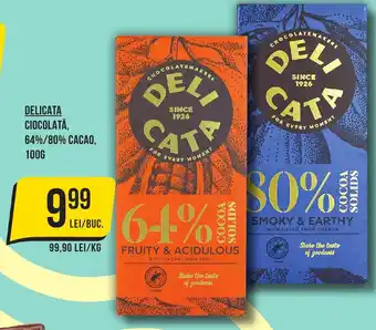 Mega Image DELICATA Ciocolată, 64%/80% cacao Ofertă