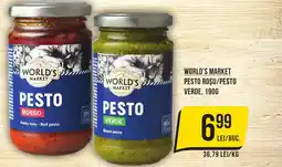 Mega Image WORLD'S MARKET Pesto roșu/pesto verde Ofertă