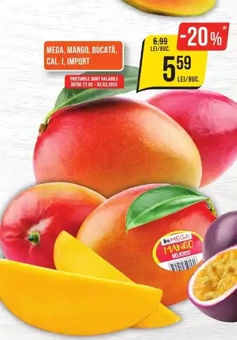 Mega Image MEGA Mango, bucată Ofertă