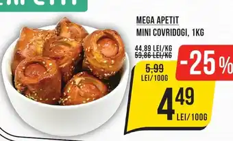 Mega Image MEGA APETIT Mini covridogi Ofertă