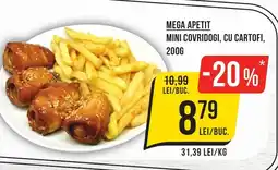 Mega Image MEGA APETIT Mini covridogi, cu cartofi Ofertă