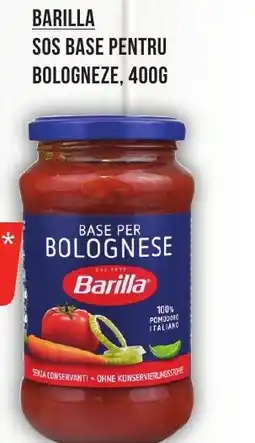 Mega Image BARILLA Sos base pentru bologneze Ofertă