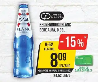 Mega Image KRONENBOURG BLANC Bere albă Ofertă