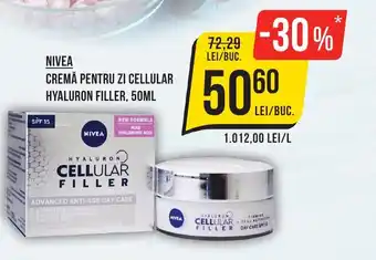 Mega Image NIVEA Cremă pentru zi cellular hyaluron filler Ofertă