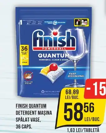 Mega Image FINISH Quantum Detergent maşina spalat vase Ofertă