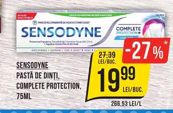 Mega Image SENSODYNE Pasta de dinti complete protection Ofertă