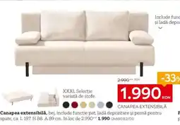 XXXLutz Canapea extensibilă Ofertă