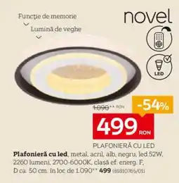 XXXLutz Plafonieră cu led Ofertă