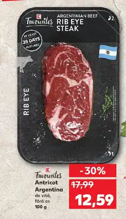 Kaufland Antricot Argentina Ofertă