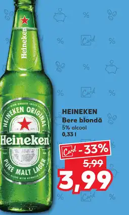 Kaufland HEINEKEN Bere blondă Ofertă