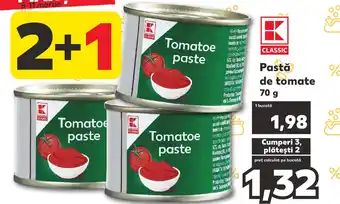 Kaufland Pastă de tomate Ofertă